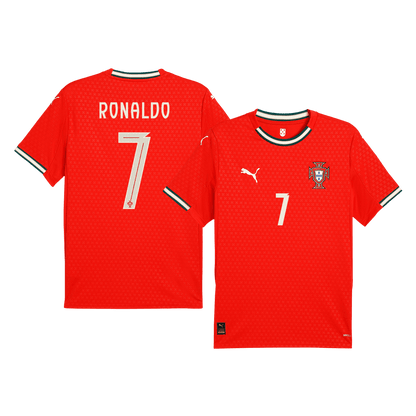 Camiseta Ronaldo #7 Portugal 2025 Primera Equipación Hombre - Versión Hincha