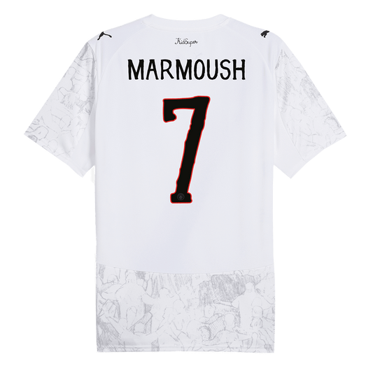 Camiseta Marmoush #7 Manchester City 2025/26 Copa Mundial de Clubes Hombre - Versión Hincha