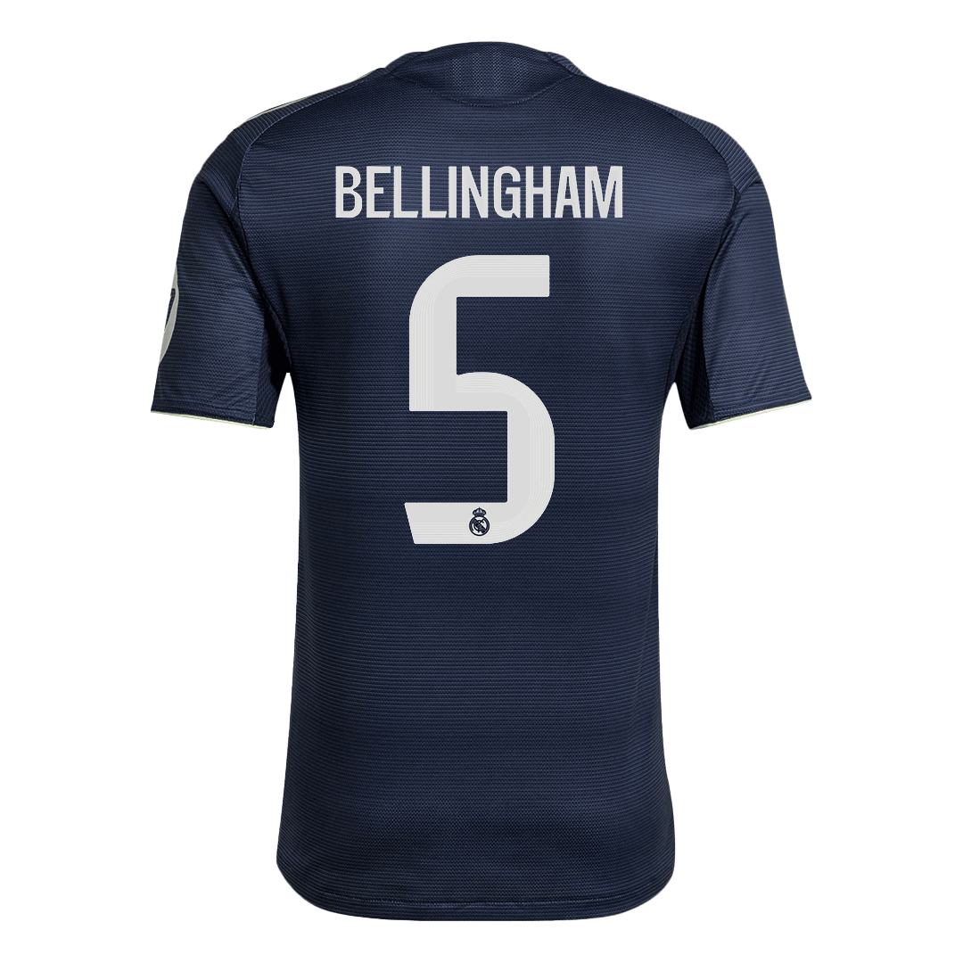 Camiseta Auténtica Bellingham #5 Real Madrid 2025/26 Segunda Equipación - Versión Jugador - imagen 11