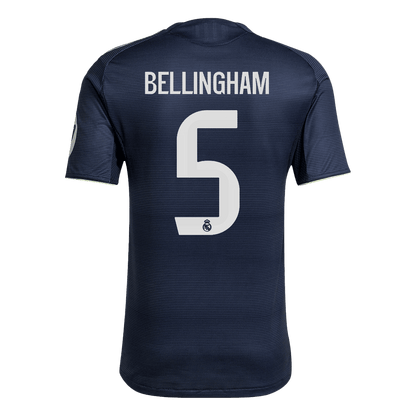 Camiseta Auténtica Bellingham #5 Real Madrid 2025/26 Segunda Equipación - Versión Jugador - imagen 11