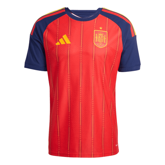 Camiseta Auténtica España 2026 Primera Equipación Copa del Mundo - Versión Jugador