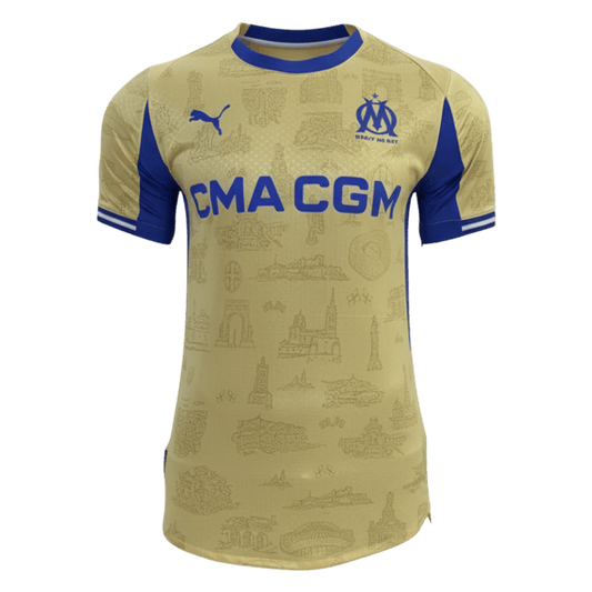 Camiseta Auténtica Marseille 2025/26 Cuarta Equipación - Versión Jugador