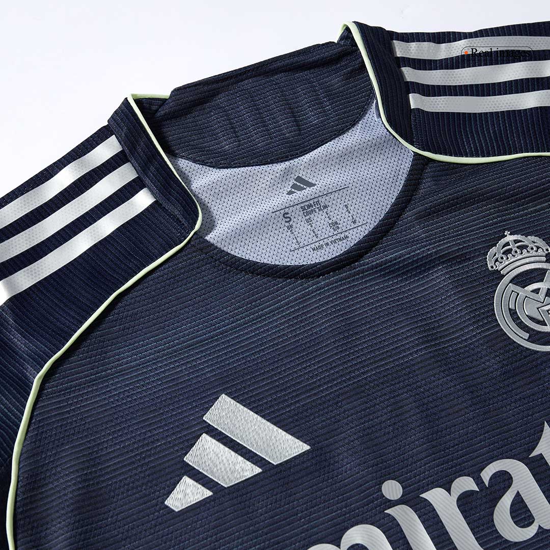 Camiseta Auténtica Vini Jr. #7 Real Madrid 2025/26 Segunda Equipación - Versión Jugador - Vista 7