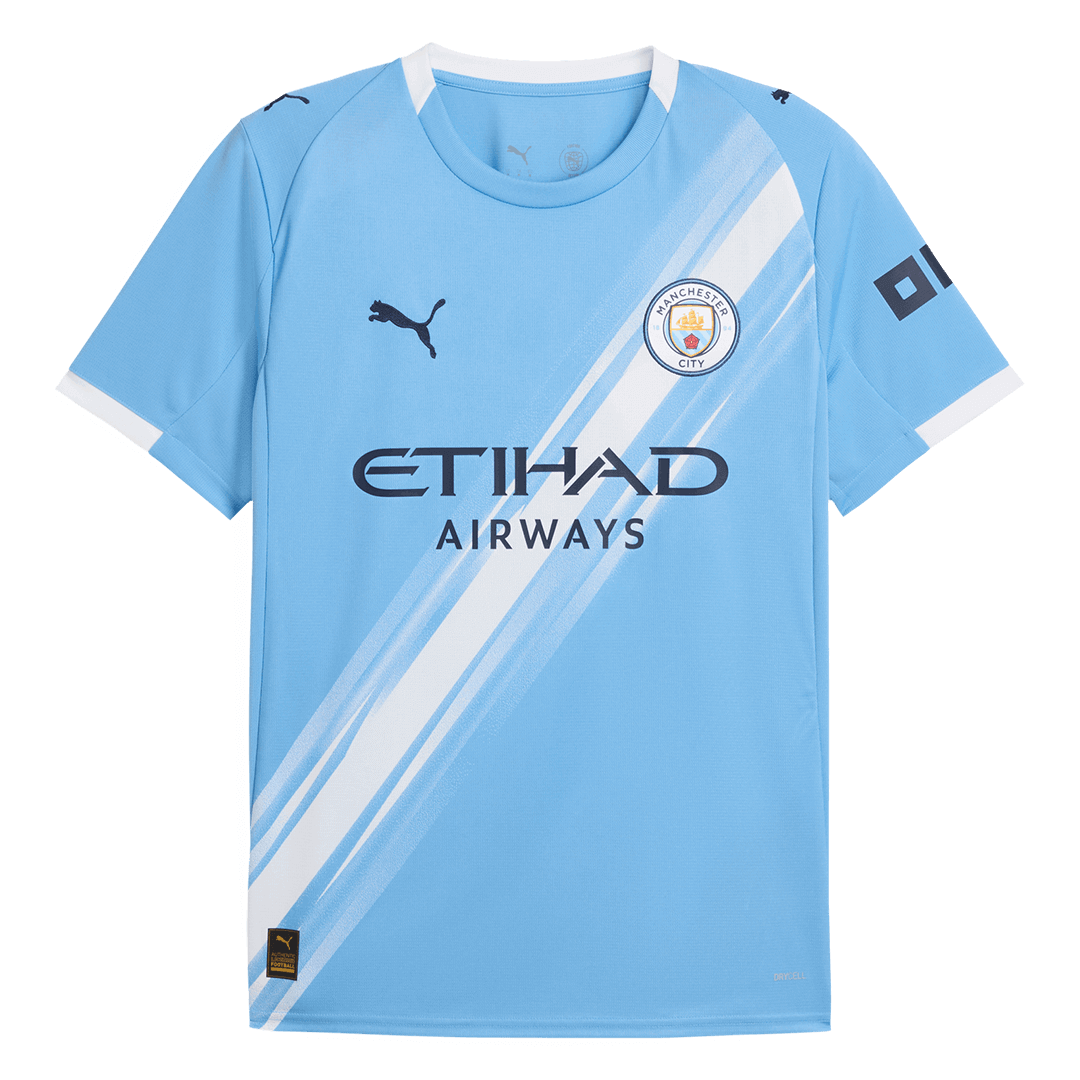 Camiseta Manchester City 2025/26 Local Hombre - Versión Hincha (Calidad Premium)