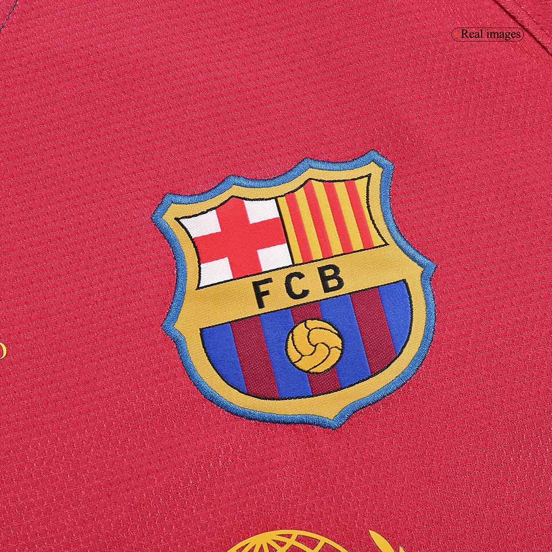 UCL Camiseta Retro 2008/09 Barcelona Primera Equipación Manga Larga - Vista 4