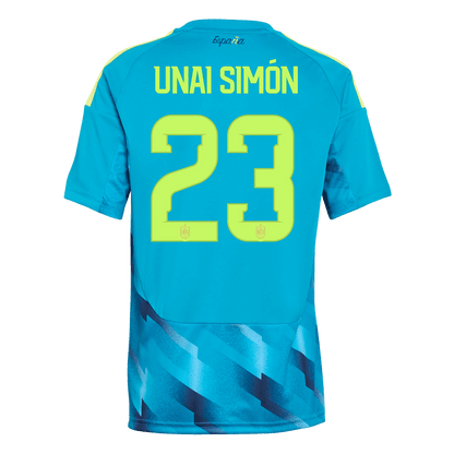 Camiseta UNAI SIMÓN #23 Spain 2026 Portero Copa del Mundo - Versión Hincha