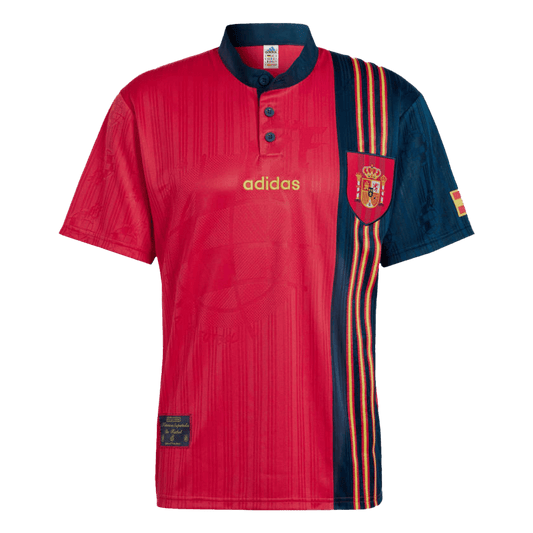 Camiseta Retro 1996 España Primera Equipación