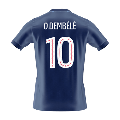 Camiseta O. Dembélé #10 PSG 2025/26 Primera Equipación - Versión Hincha (Calidad Premium) - Vista 7