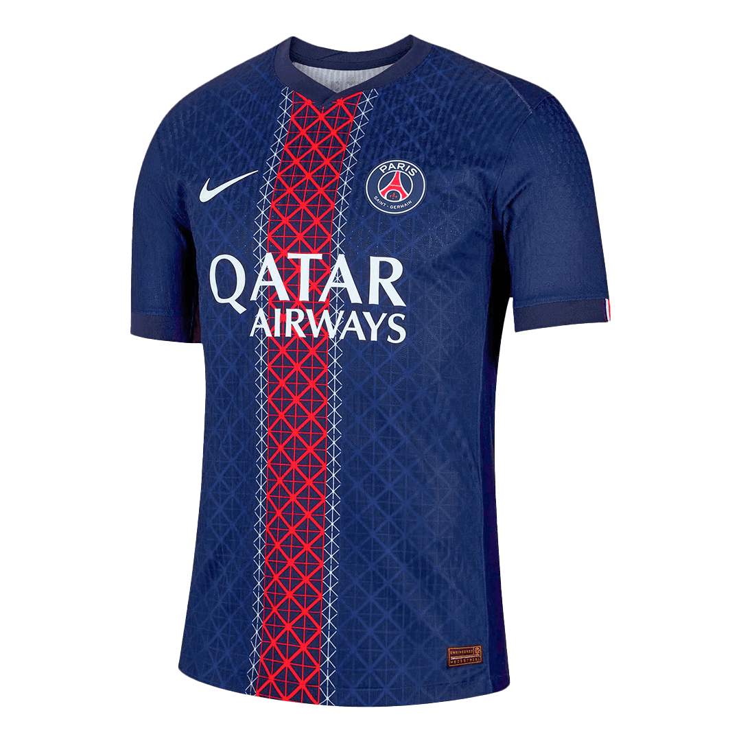 Camiseta Auténtica Vitinha #17 PSG 2025/26 Primera Equipación - Versión Jugador - Vista 9