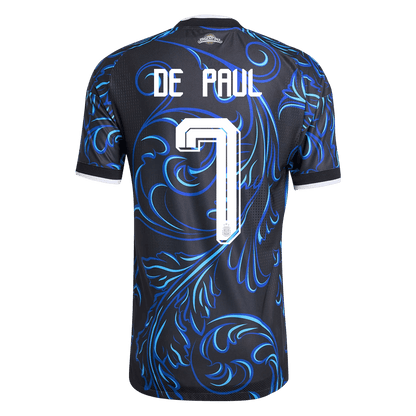 Camiseta Auténtica De Paul #7 Argentina 2026 Segunda Equipación Copa del Mundo - Versión Jugador - Vista 8