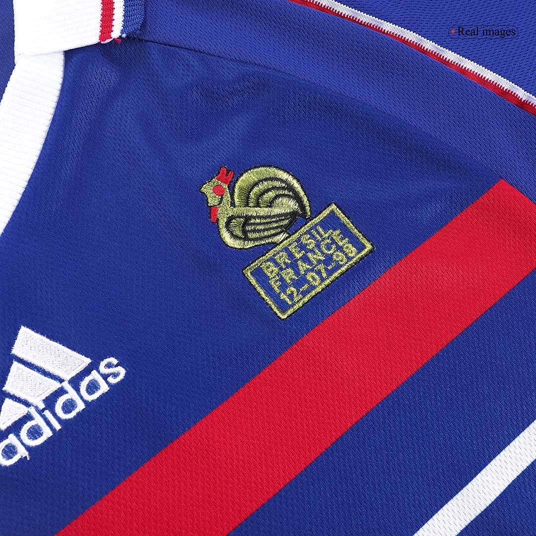 Camiseta Retro 1998 Zidane #10 Francia Primera Equipación Copa del Mundo - Vista 4