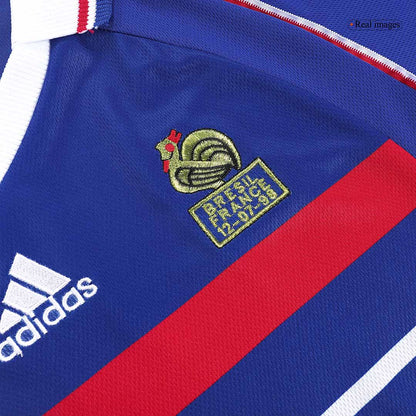 Camiseta Retro 1998 Zidane #10 Francia Primera Equipación Copa del Mundo - Vista 4