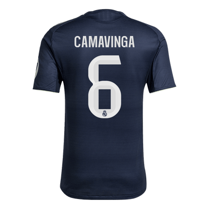 Camiseta Auténtica Camavinga #6 Real Madrid 2025/26 Segunda Equipación - Versión Jugador - imagen 11