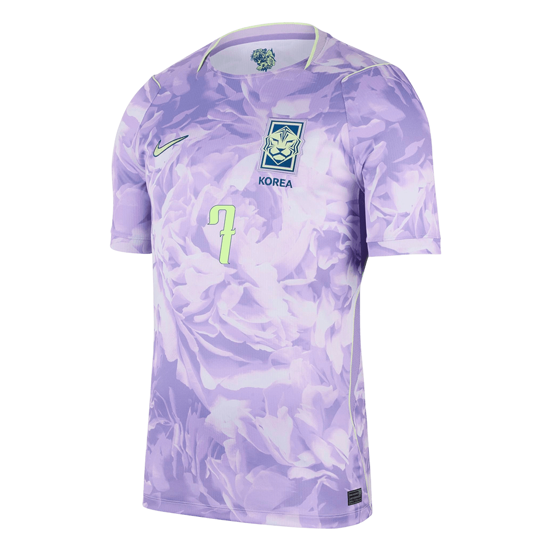 Camiseta Heungmin #7 Corea del Sur 2026 Segunda Equipación Copa del Mundo - Versión Hincha - Vista 7