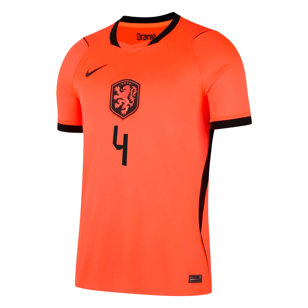 Camiseta Virgil #4 Países Bajos 2026 Primera Equipación Copa del Mundo - Versión Hincha - Vista 7
