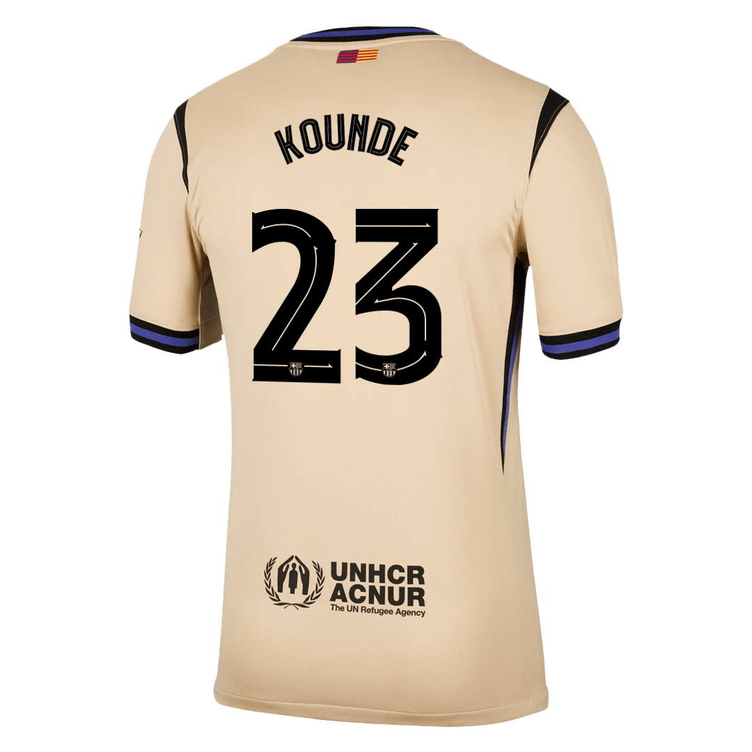 UCL Camiseta Kounde #23 Barcelona 2025/26 Segunda Equipación - Versión Hincha - imagen 14