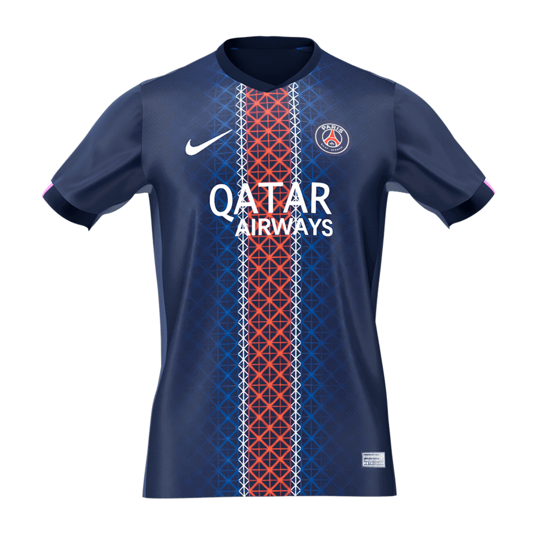 Camiseta PSG 2025/26 Primera Equipación - Versión Hincha (Calidad Premium)