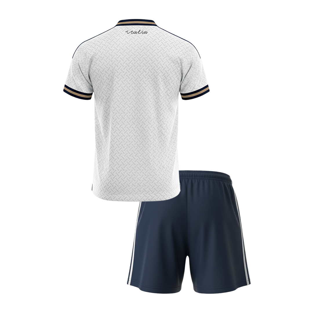 Conjunto Infantil Italia 2026 Segunda Equipación Copa del Mundo