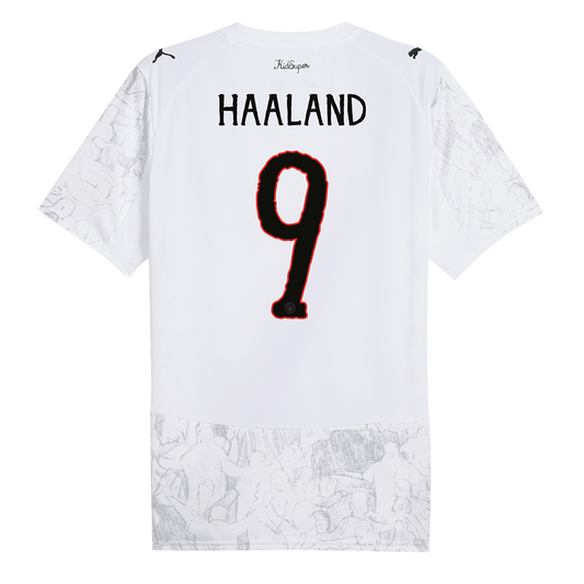 Camiseta Haaland #9 Manchester City 2025/26 Copa Mundial de Clubes Hombre - Versión Hincha