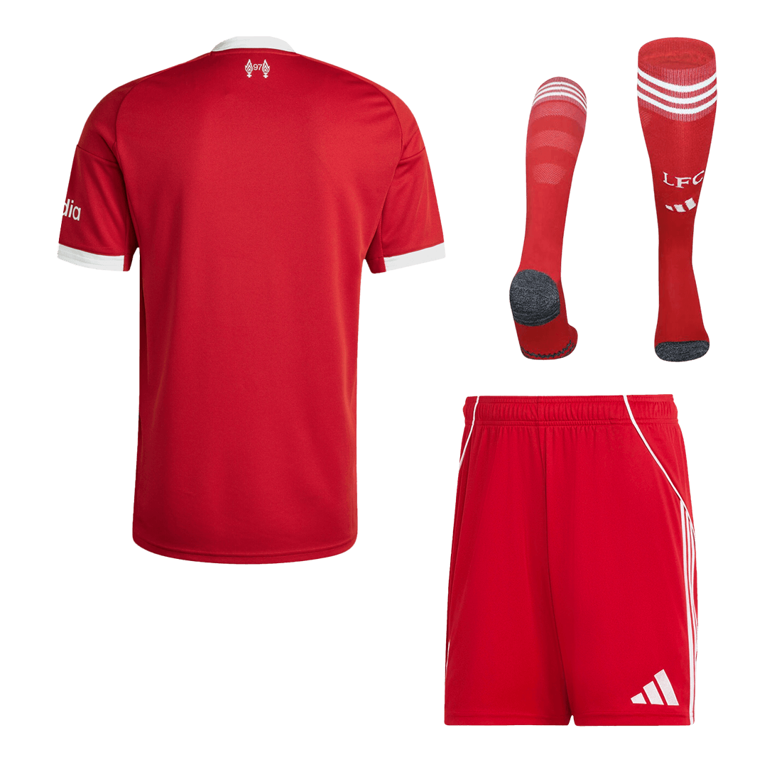 Conjunto Completo Liverpool 2025/26 Primera Equipación - Vista 6