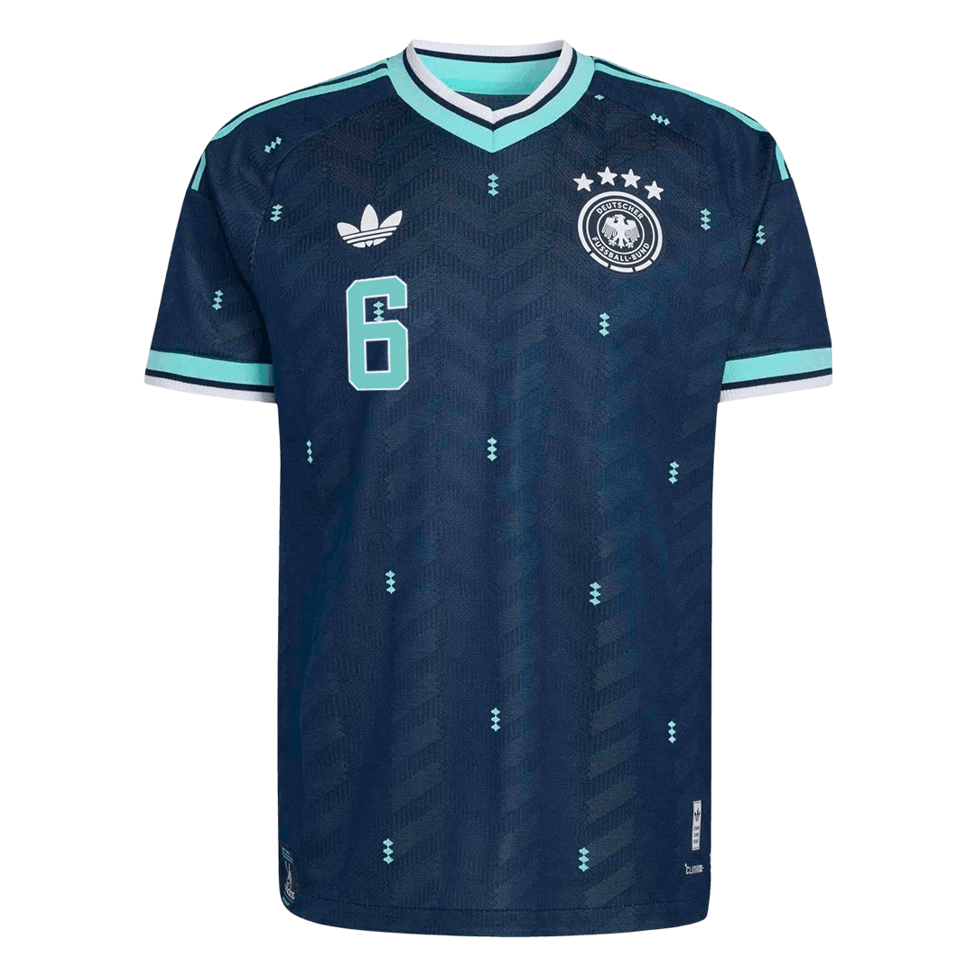 Camiseta Auténtica Kimmic #6 Alemania 2026 Segunda Equipación Copa del Mundo - Versión Jugador - Vista 7