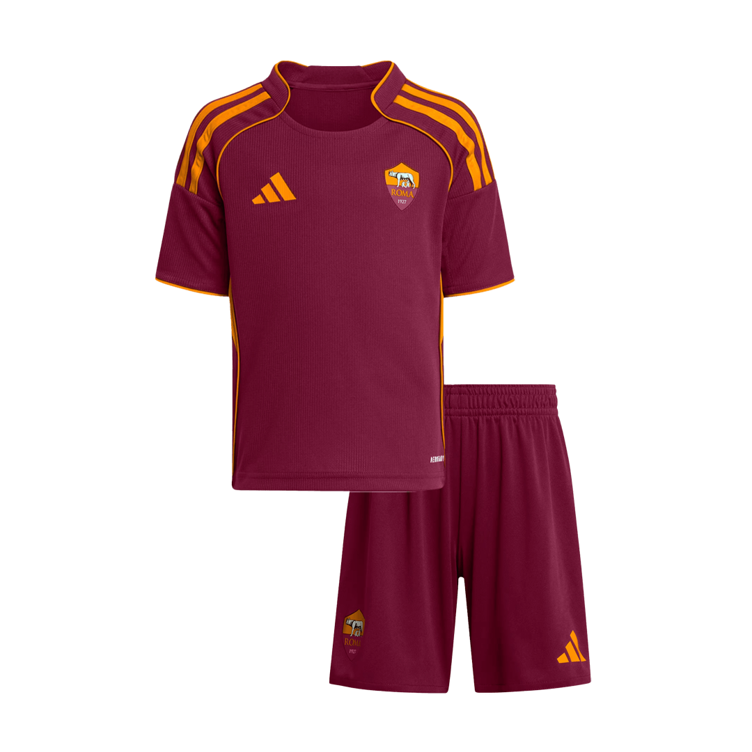 Conjunto Infantil Roma 2025/26 Primera Equipación