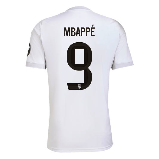 Camiseta Mbappé #9 Real Madrid 2025/26 Primera Equipación Hombre - Versión Hincha
