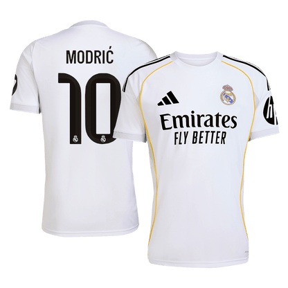 Camiseta Modrić #10 Real Madrid 2025/26 Primera Equipación Hombre - Versión Hincha