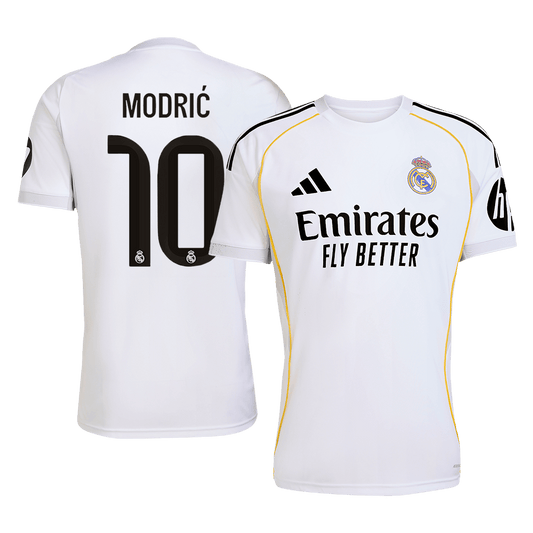 Camiseta Modrić #10 Real Madrid 2025/26 Primera Equipación Hombre - Versión Hincha
