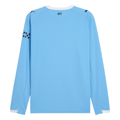 Camiseta Manga Larga Manchester City Primera Equipación 2025/26 - Versión Hincha - Vista 2