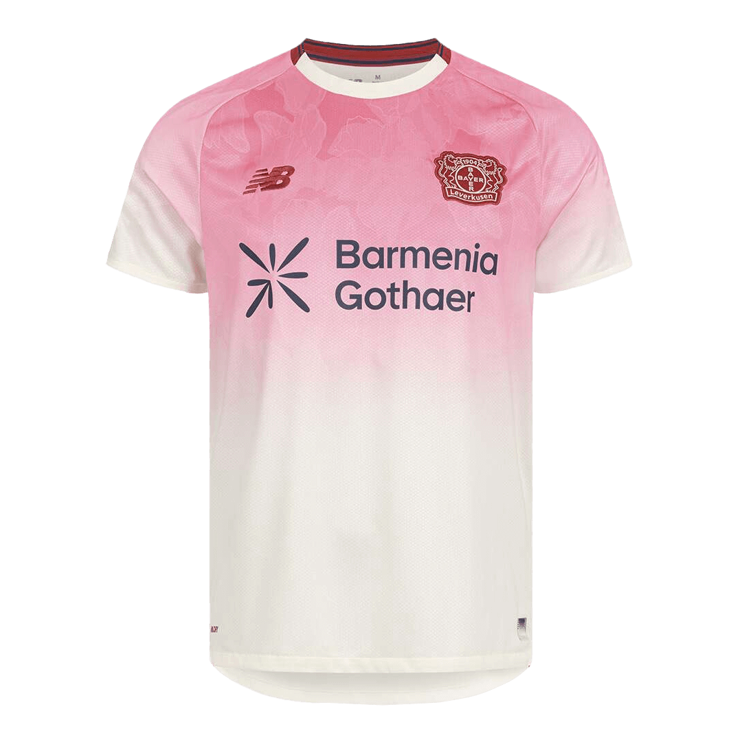 Camiseta de fútbol Bayer 04 Leverkusen 25/26 visitante rosa