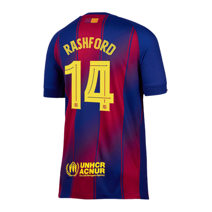 UCL Camiseta Rashford #14 Barcelona 2025/26 Primera Equipación - Versión Hincha - imagen 12