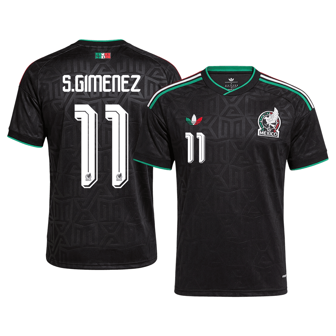 Camiseta S. Giménez #11 México 2026 Tercera Equipación Copa del Mundo - Versión Hincha