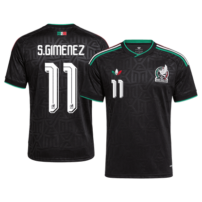 Camiseta S. Giménez #11 México 2026 Tercera Equipación Copa del Mundo - Versión Hincha