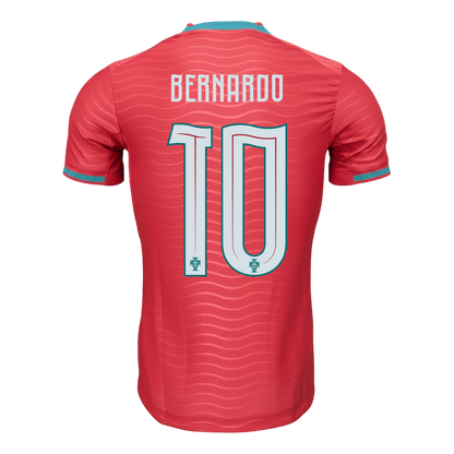 Camiseta Auténtica Bernardo #10 Portugal 2026 Primera Equipación Copa del Mundo - Versión Jugador - Vista 7