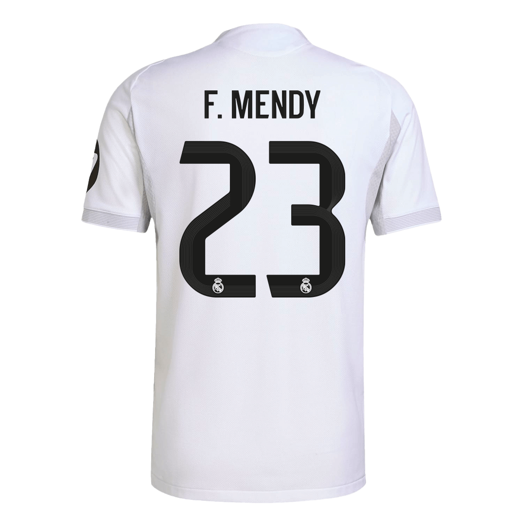 Camiseta Auténtica F. Mendy #23 Real Madrid 2025/26 Primera Equipación - Versión Jugador - imagen 11