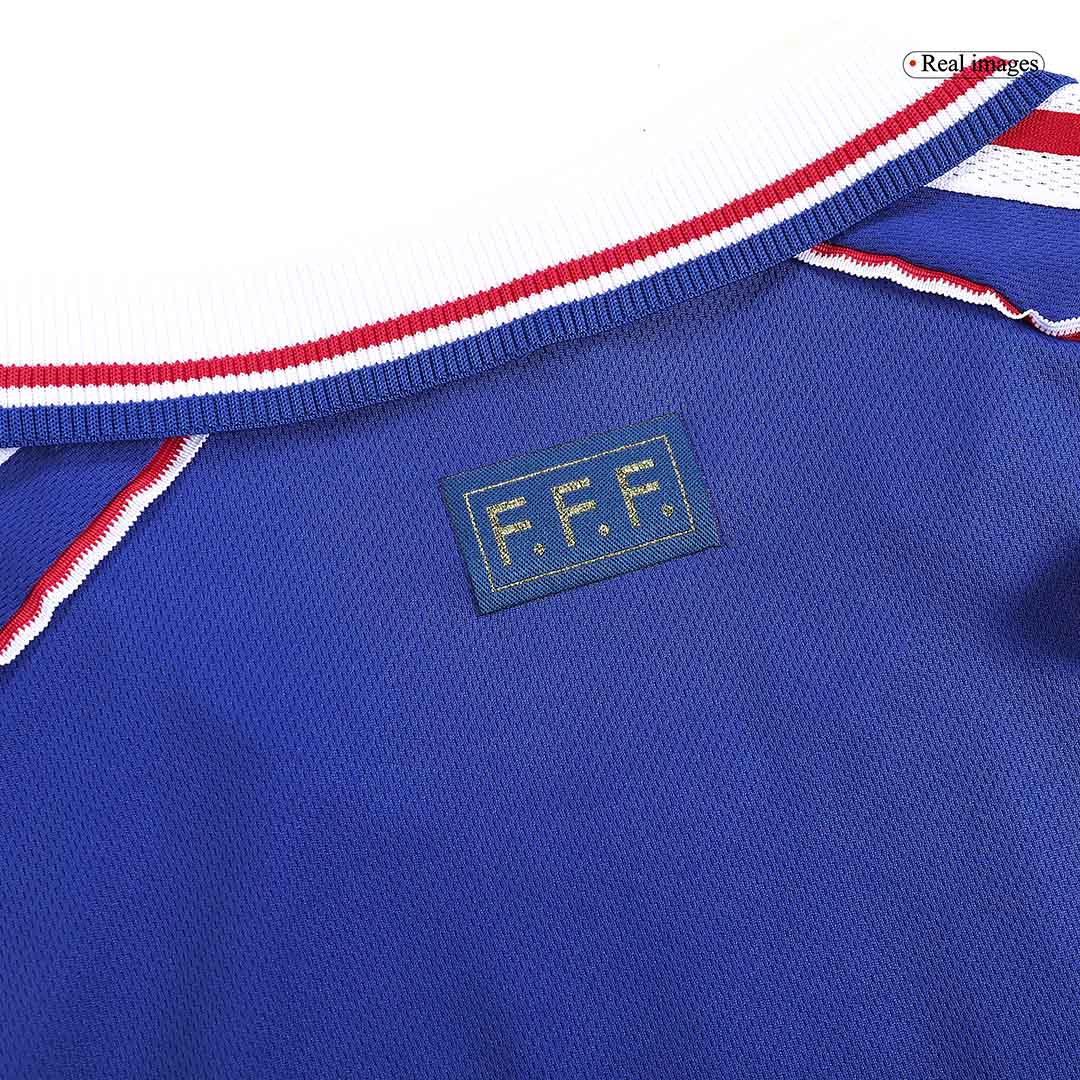 Camiseta Retro 1998 Zidane #10 Francia Primera Equipación Copa del Mundo - Vista 2