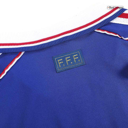 Camiseta Retro 1998 Zidane #10 Francia Primera Equipación Copa del Mundo - Vista 2