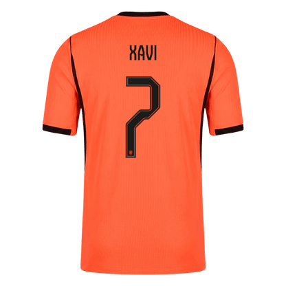 Camiseta Auténtica Xavi #7 Países Bajos 2026 Primera Equipación Copa del Mundo - Versión Jugador - Vista 9