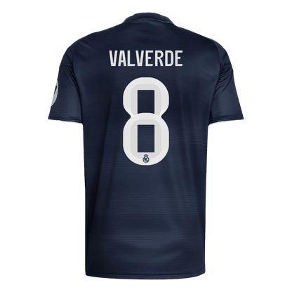 Camiseta Valverde #8 Real Madrid 2025/26 Segunda Equipación Hombre - Versión Hincha (Calidad Premium) - imagen 11