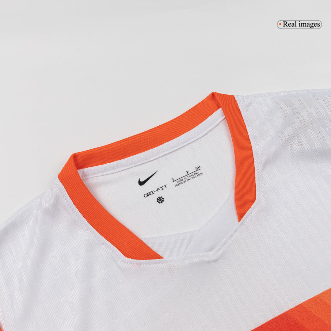 Camiseta Auténtica Xavi #7 Países Bajos 2026 Segunda Equipación Copa del Mundo - Versión Jugador - Vista 5