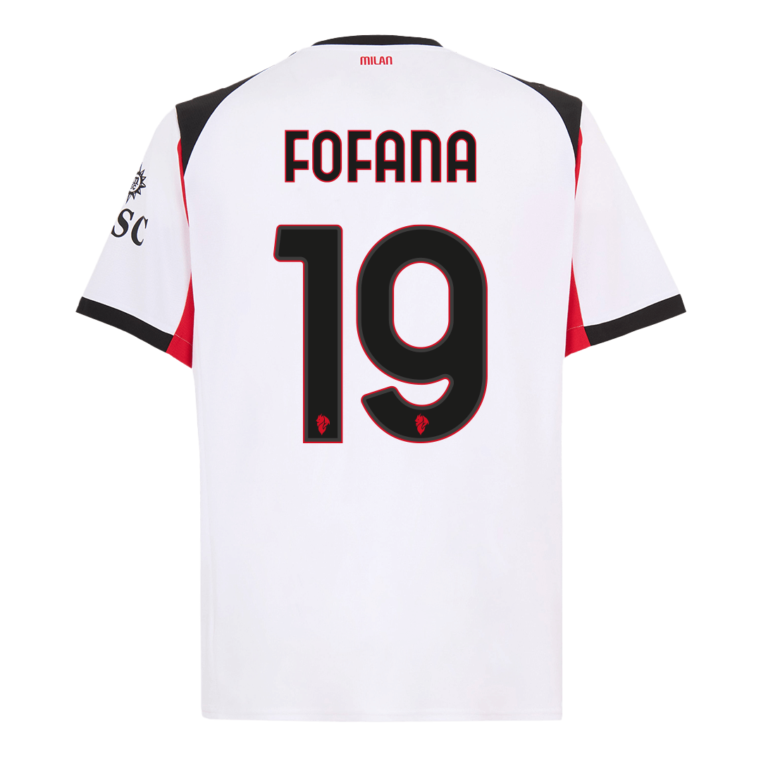 Camiseta Fofana #19 AC Milan 2025/26 Segunda Equipación - Versión Hincha - imagen 13