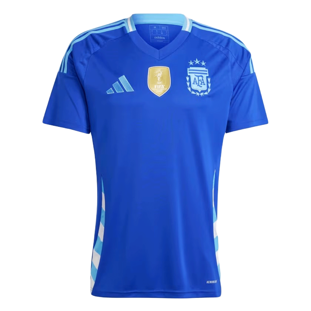 Camiseta Messi #10 Argentina 2024 Segunda Equipación Hombre - Versión Hincha