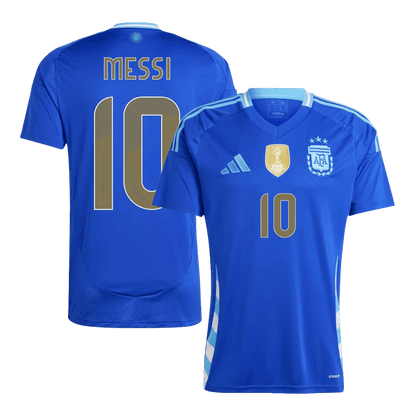 Camiseta Messi #10 Argentina 2024 Segunda Equipación Hombre - Versión Hincha