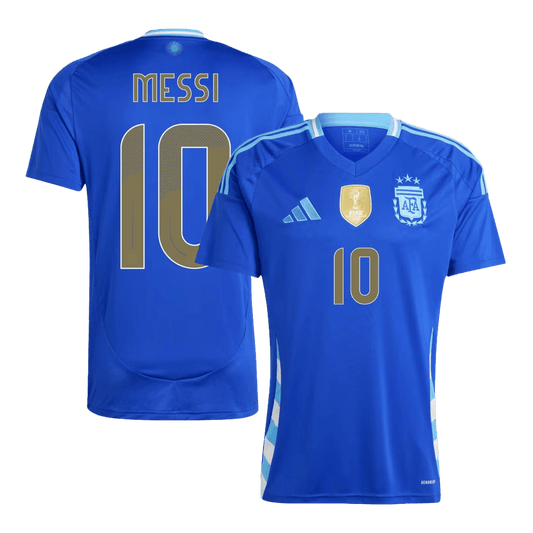 Camiseta Messi #10 Argentina 2024 Segunda Equipación Hombre - Versión Hincha