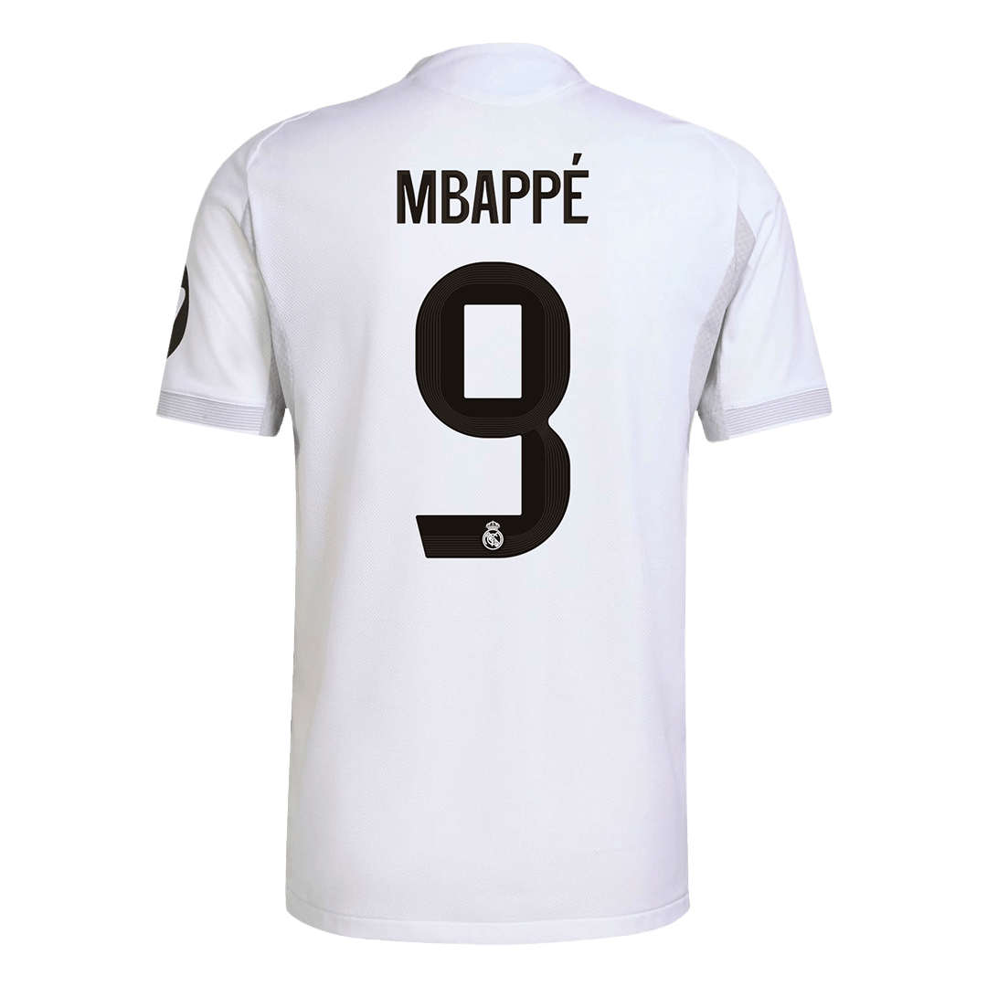 Camiseta Mbappé #9 Real Madrid 2025/26 Primera Equipación Hombre - Versión Jugador