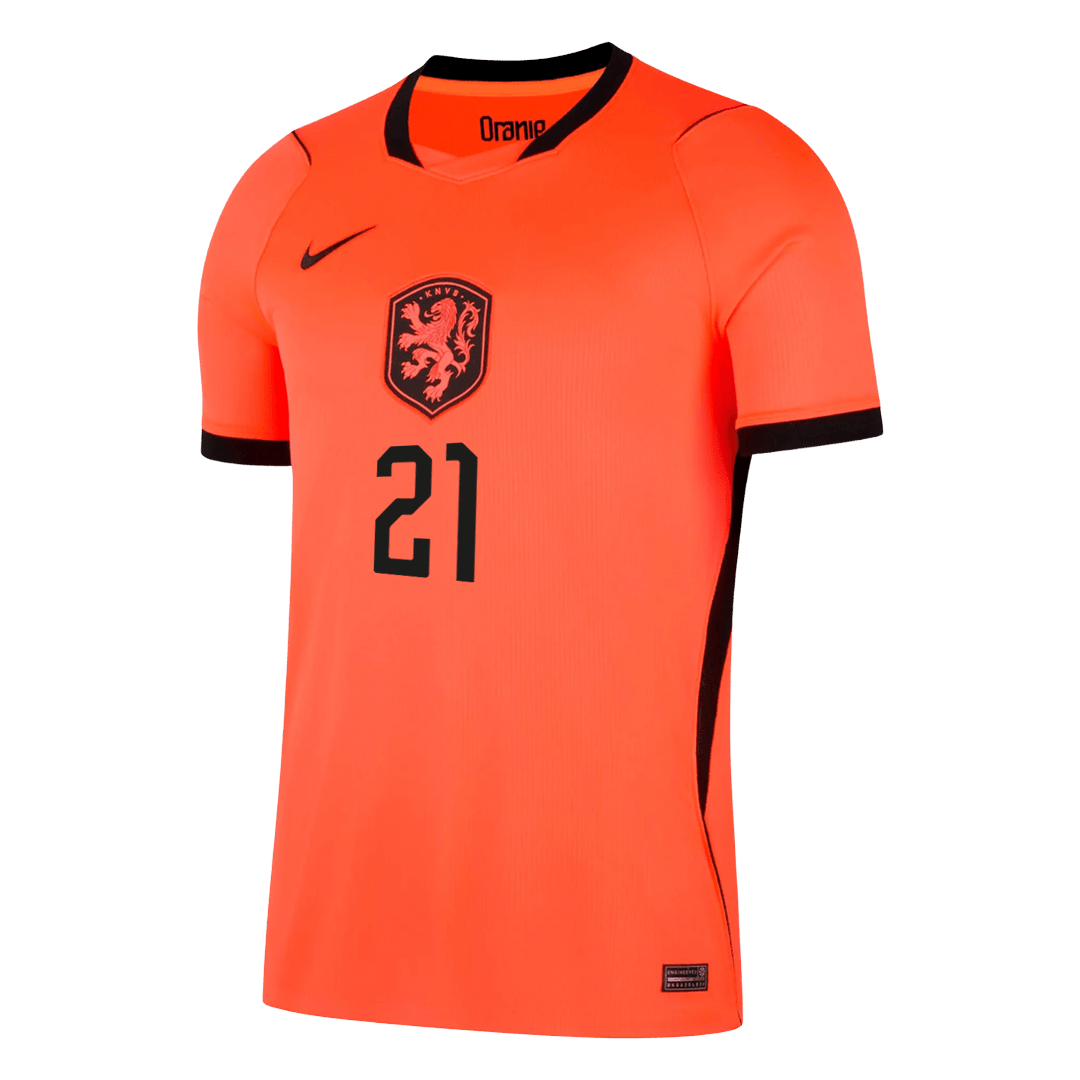 Camiseta F. De Jong #21 Países Bajos 2026 Primera Equipación Copa del Mundo - Versión Hincha - Vista 7