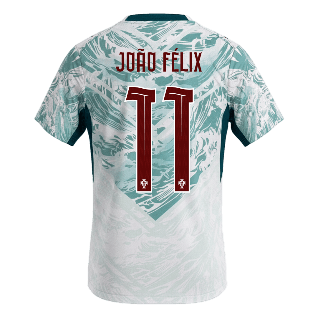 Camiseta João Félix #11 Portugal 2026 Segunda Equipación Copa del Mundo - Versión Hincha
