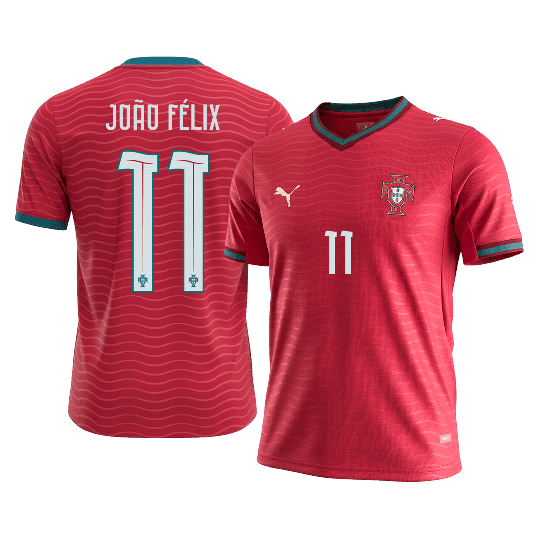 Camiseta João Félix #11 Portugal 2026 Primera Equipación Copa del Mundo - Versión Hincha (Calidad Premium)