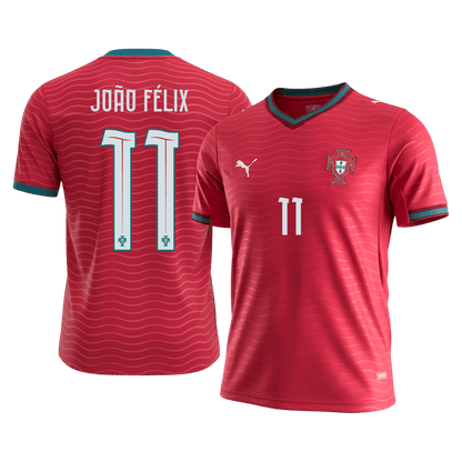 Camiseta João Félix #11 Portugal 2026 Primera Equipación Copa del Mundo - Versión Hincha (Calidad Premium)